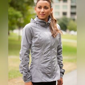 lululemon athletica Silver Utility Jacket
